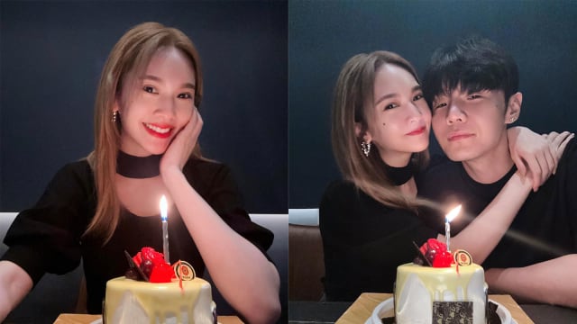 粉丝和李荣浩“抢头香”祝生日快乐　杨丞琳深夜开玩笑显好心情