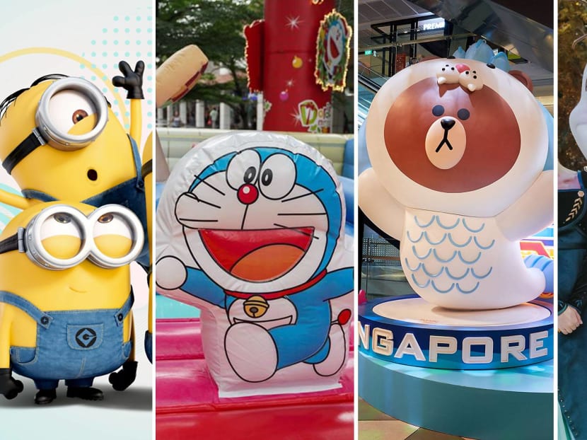 Meet-and-greets, live shows, and freebies made cuter with some animation.