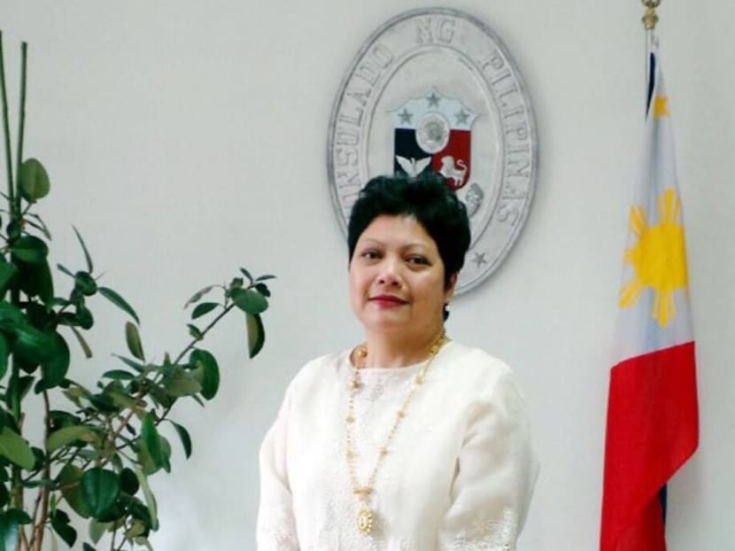 The announcement came after Brazil's GloboNews broadcast security camera footage which they said showed Ms Marichu Mauro repeatedly assaulting a female member of her household staff.