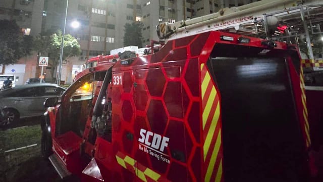 裕盛路组屋起火十人送院 44岁男子涉纵火当场被捕