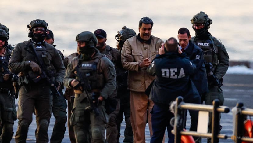 Venezuela's Maduro due in US court, substitute leader softens stance