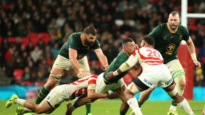 Springboks plunder nine tries in 61-7 rout of Japan