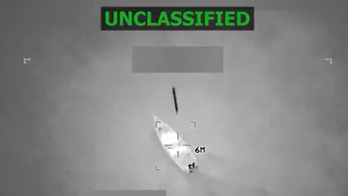 US strike against alleged drug vessel in Caribbean kills six: Pentagon