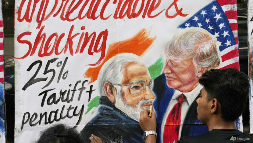 Trump says he will 'substantially' raise tariffs on India over Russia oil purchases Trump says he will 'substantially' raise tariffs on India over Russia oil purchases