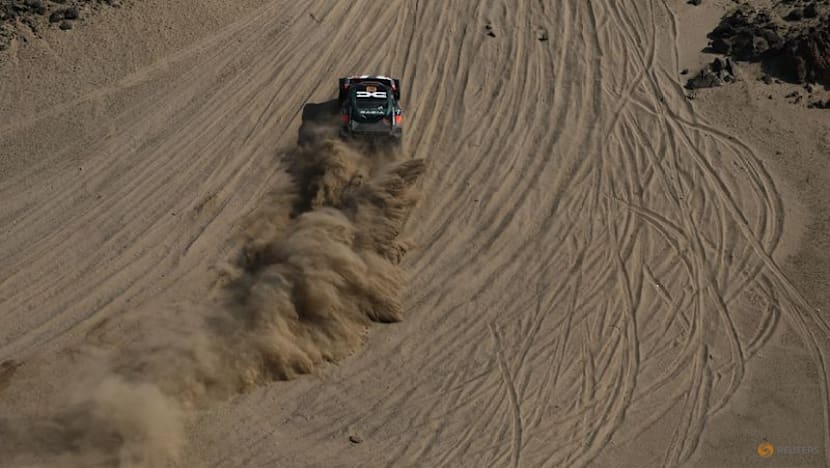 Rallying-High five for Toyota but Al-Attiyah leads after Dakar second stage