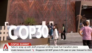 Climate talks in Brazil to wrap up but draft proposal omits plan to phase out fossil fuels 