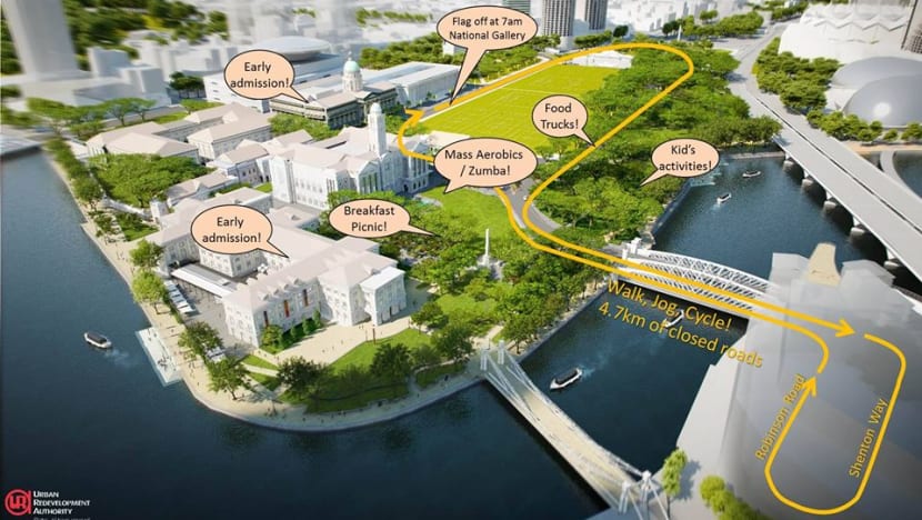 Slew of activities lined up for first CBD car-free day