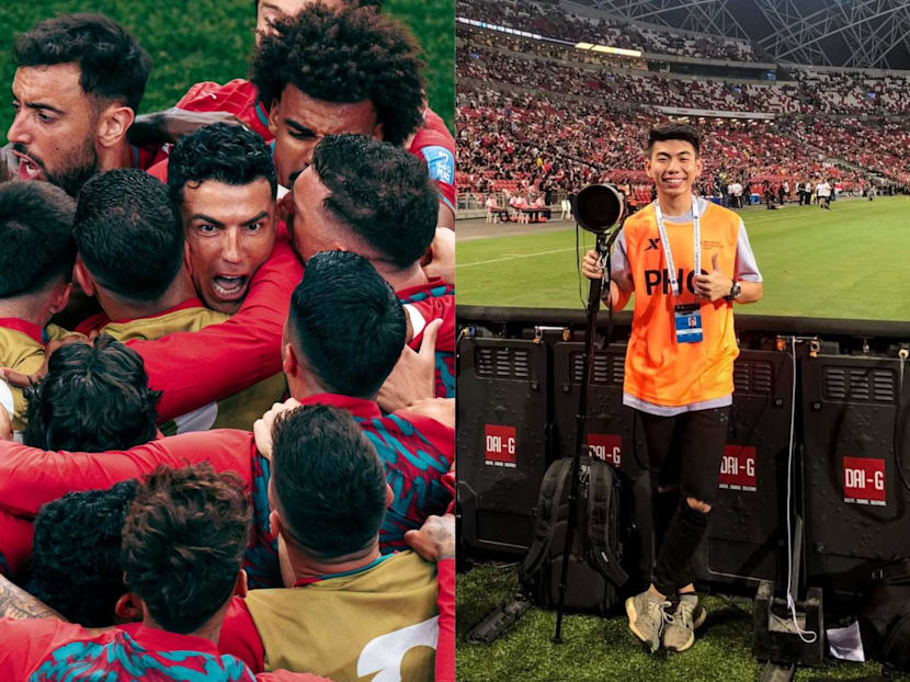 This Singaporean photographer had his World Cup photo of Cristiano Ronaldo reposted by the football star himself
