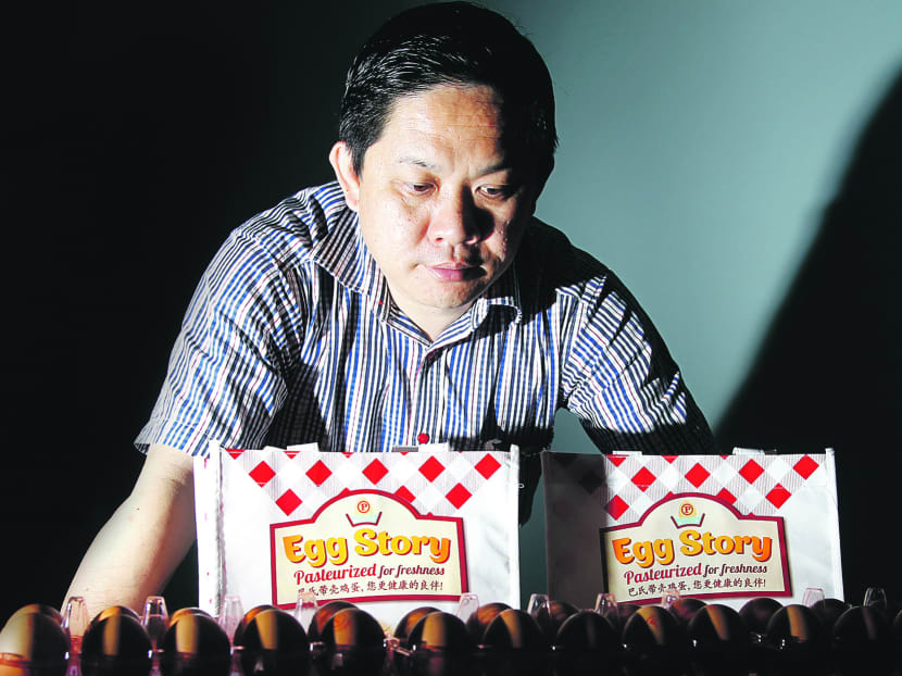 This Singapore farmer is one tough egg to crack