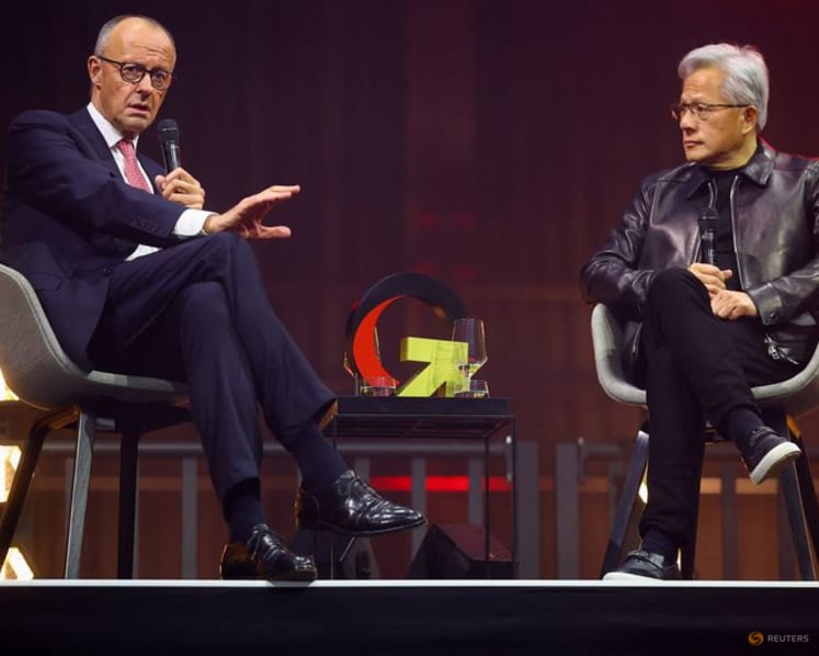 Germany's Merz urges AI investment ahead of Nvidia deal