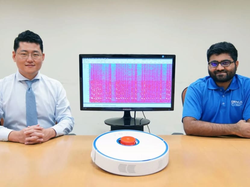 A research team led by Assistant Professor Jun Han from the Department of Computer Science at NUS Computing has demonstrated that the Lidar sensor atop a robot vacuum cleaner can be repurposed as a tool to spy on private conversations at home or in the office. A research team led by Assistant Professor Jun Han from the Department of Computer Science at NUS Computing has demonstrated that the Lidar sensor atop a robot vacuum cleaner can be repurposed as a tool to spy on private conversations at home or in the office.