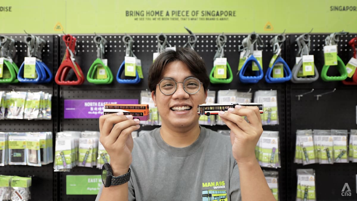 'I'm selling memories': How one Singaporean turned childhood bus dreams into a transport-themed shop