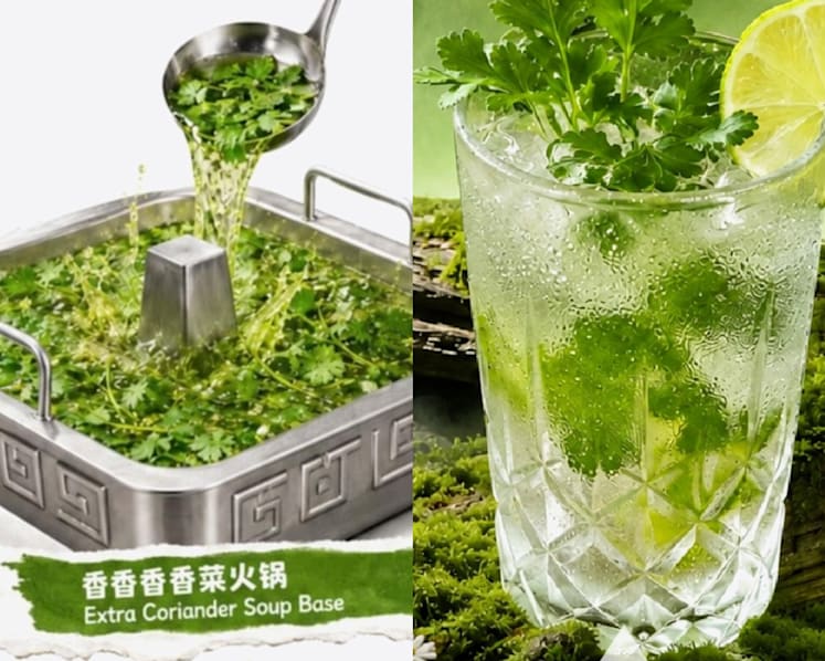 Haidilao Singapore launches coriander-themed menu with hotpot broth, drinks and more