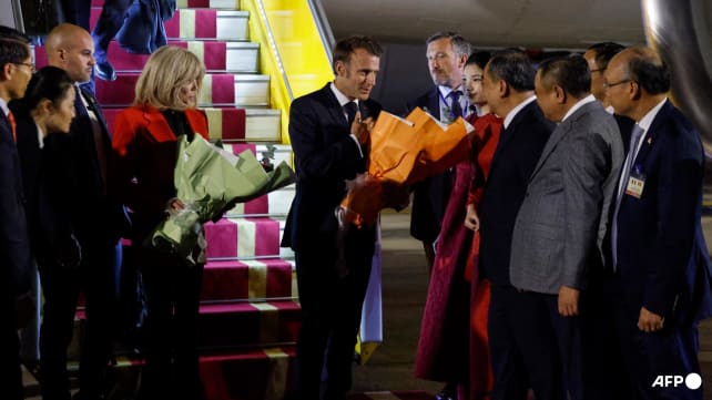 France, Vietnam sign Airbus, satellite deals as Macron visits Hanoi  