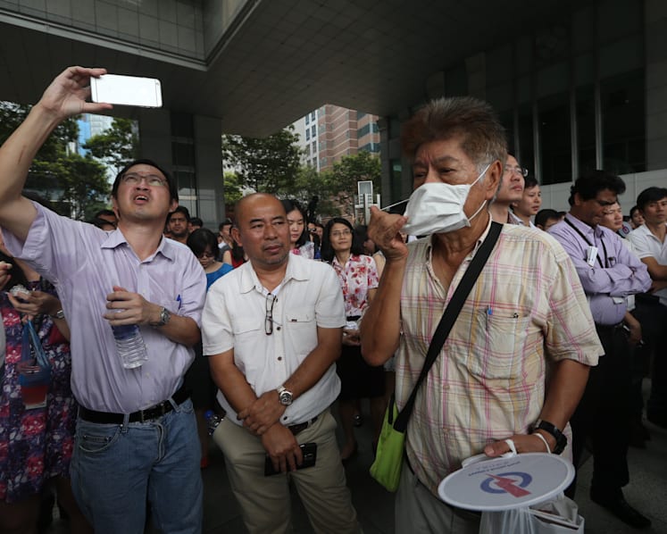 PAP holds GE2015 lunchtime rally