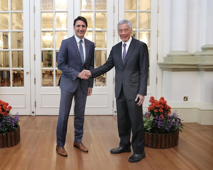 Canada and Singapore to establish 'youth mobility agreement' on back of Trudeau visit