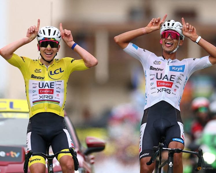 Pogacar finds joy in winning and helping teammate Del Toro
