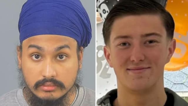 英国学生遭刺死前被警上铐引争议 数百人上街抗议