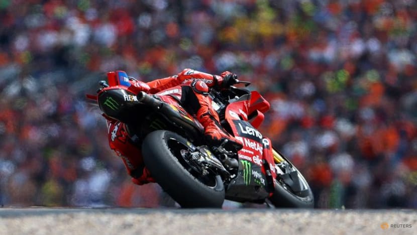 Marc Marquez reigns supreme to win German GP as only 10 riders finish
