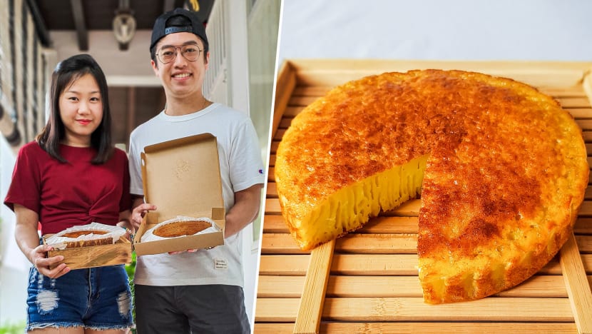Banker & Broker Sell Old-School Kueh Ambon From Home, Including Orange One