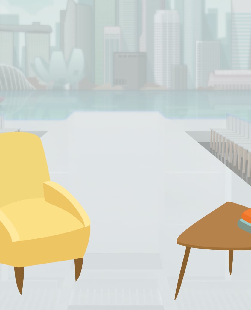 City Background for mobile