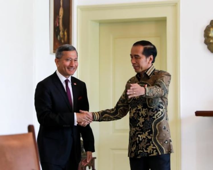 Singapore Foreign Minister Vivian Balakrishnan to make working visit to Indonesia