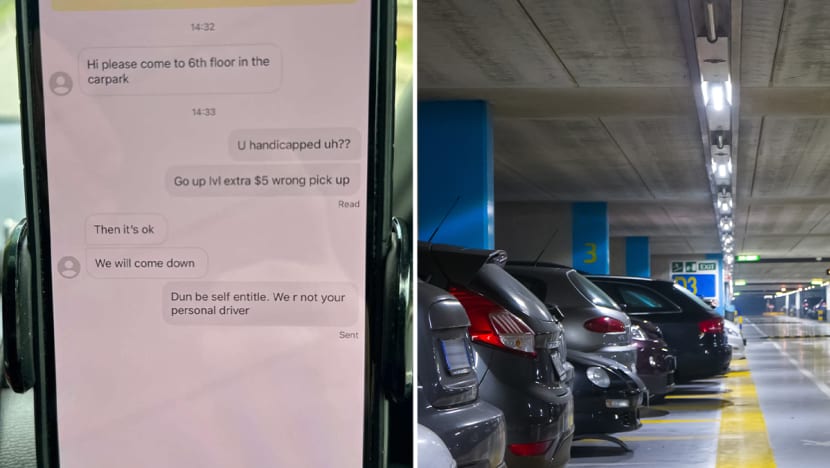 #trending: Rude driver or entitled passenger? Dispute over pick-up from 6th floor car park splits netizens