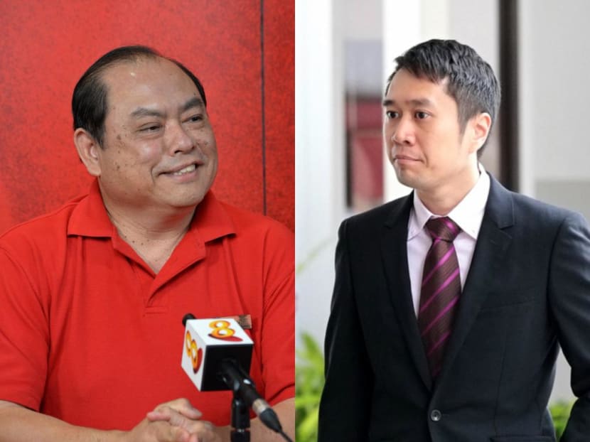 John Tan (left) and Jolovan Wham.