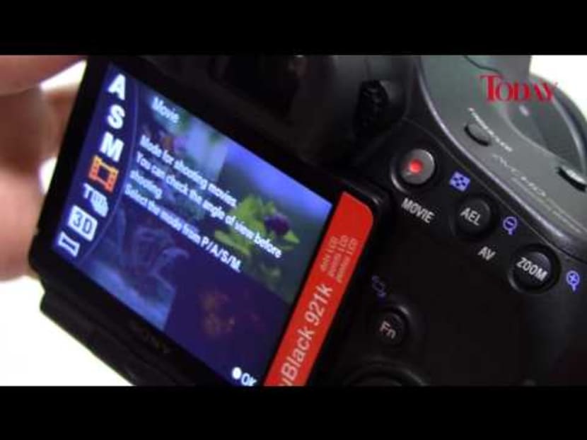 The Sony Alpha 57 SLT Camera