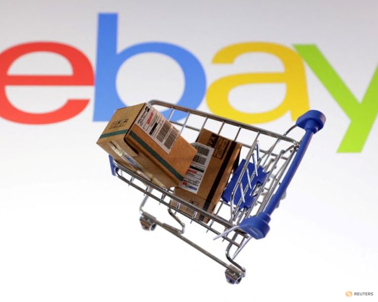 EBay's holiday-quarter profit forecast disappoints, shares fall nearly 9%