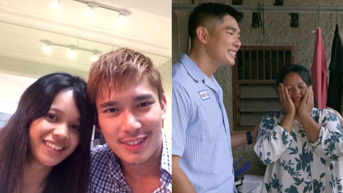 Elvin Ng surprises former helper in Indonesia with pineapple tarts and family trip