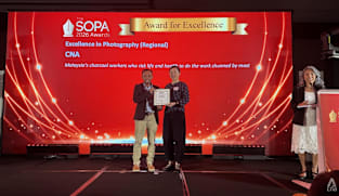 CNA's Budget calculator, feature on Malaysia's charcoal workers win at SOPA Awards