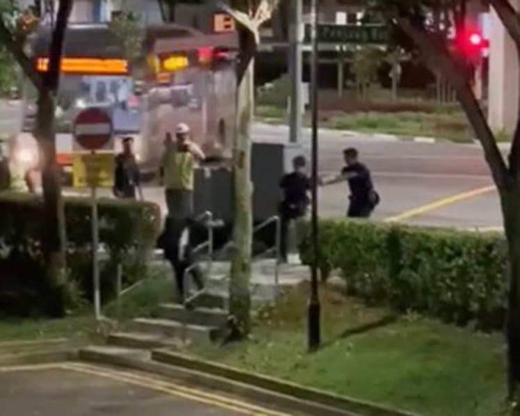 Man, 31, tasered and arrested after alleged assault on auxiliary police officer using metal bar