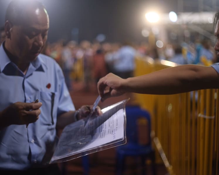 WP holds its third GE2015 rally