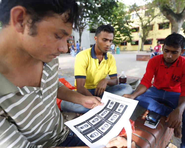 Workers here condemn countrymen, fear for future
