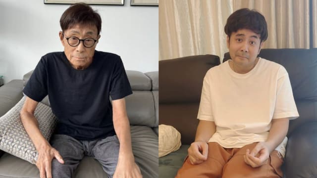 刘家昌近照曝光　儿子同样晒照疑似模仿