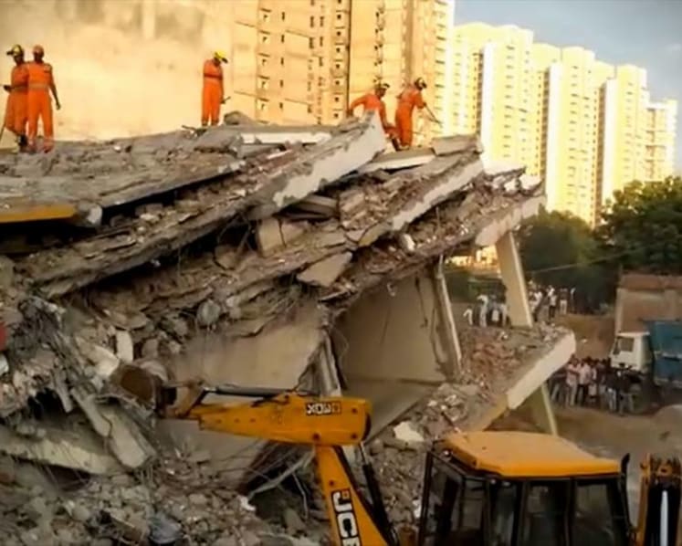 India's daily slate of building collapses - and the mafia's role in it 