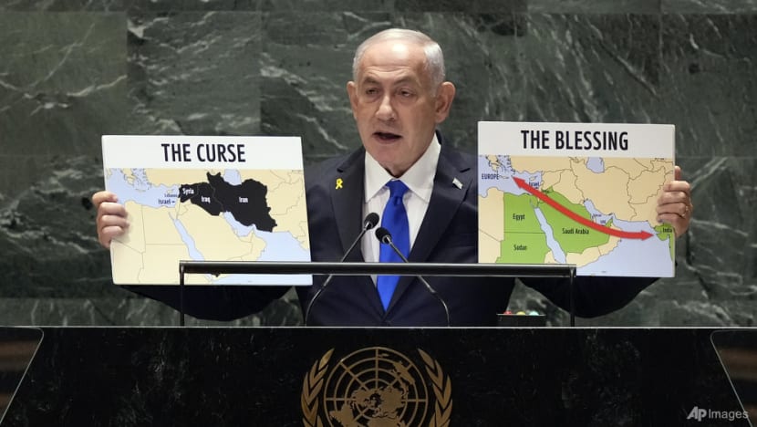 Netanyahu tells UN Israel seeks peace but 'enough is enough' Netanyahu tells UN Israel seeks peace but 'enough is enough'