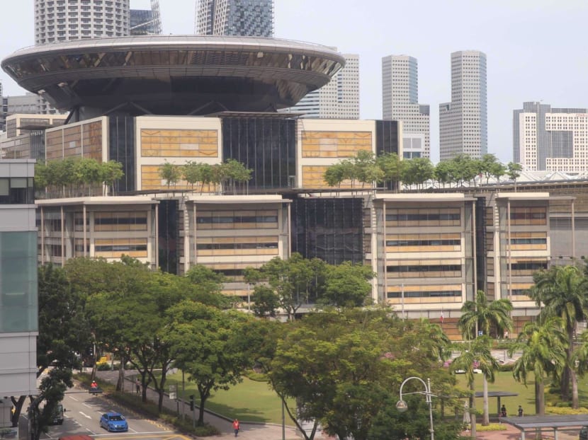 A view of the Supreme Court along Hight Street in Singapore. A view of the Supreme Court along Hight Street in Singapore.