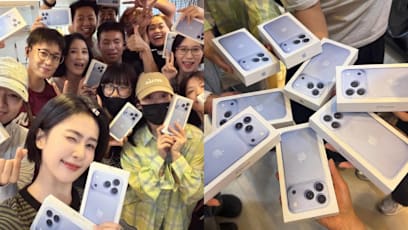 Chinese Actress Bai Lu Spends S$37K Gifting 1TB iPhone 18 Pro Max To All Her Staff