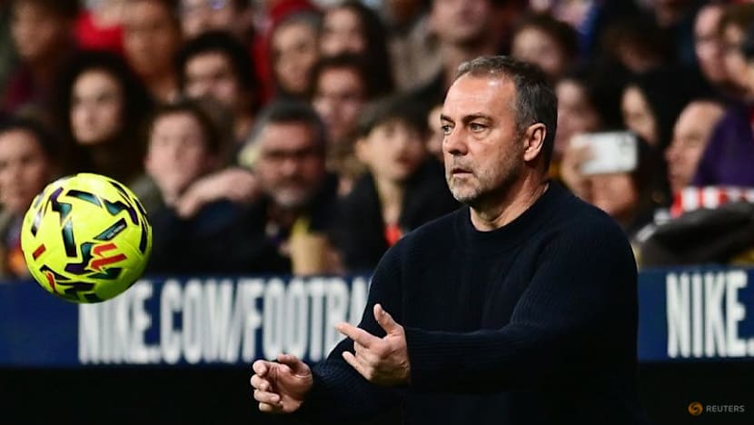Flick blasts refereeing as Simeone shrugs off controversy in Barca home defeat
