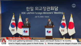 Top diplomats of Japan, China and South Korea hold first trilateral talks in 16 months