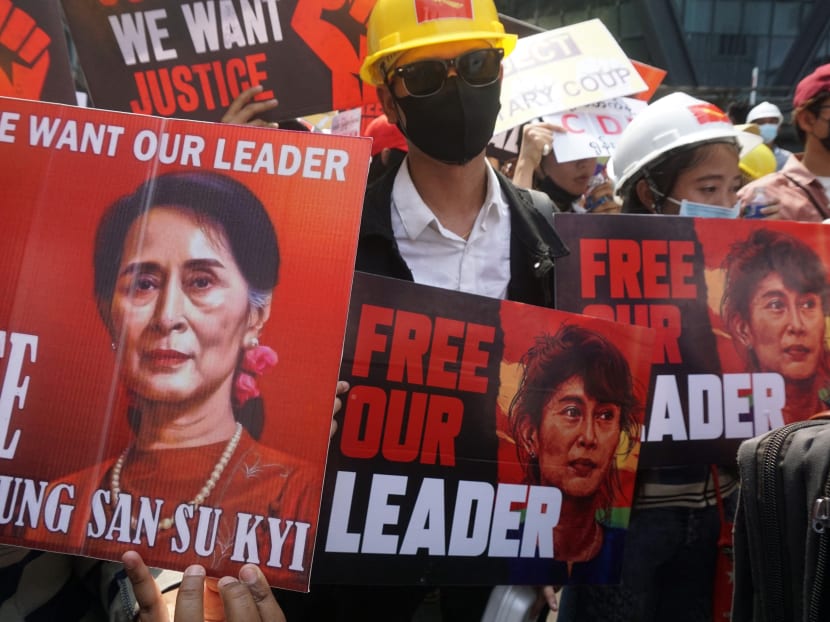 Much of Myanmar has been in uproar over the generals ousting and detaining civilian leader Aung San Suu Kyi three weeks ago.