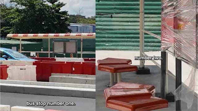 勿洛蓄水池路两临时巴士站五天后启用 方便尚育区居民出行