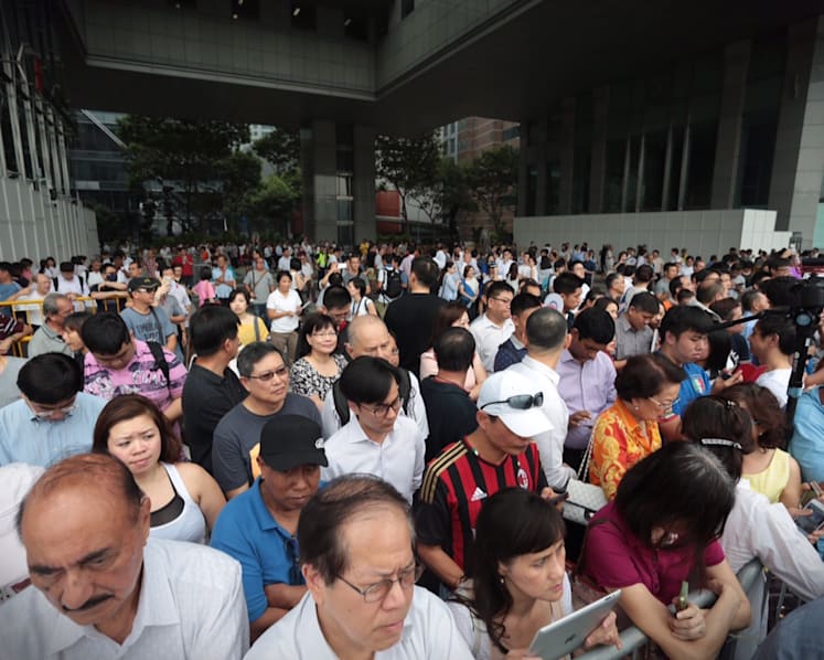 PAP holds GE2015 lunchtime rally