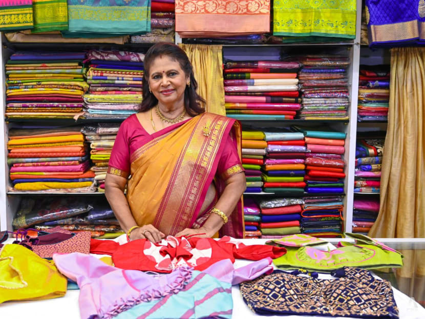 She left her office job in the 90s to start this iconic shop in Little India selling saris and kurtas