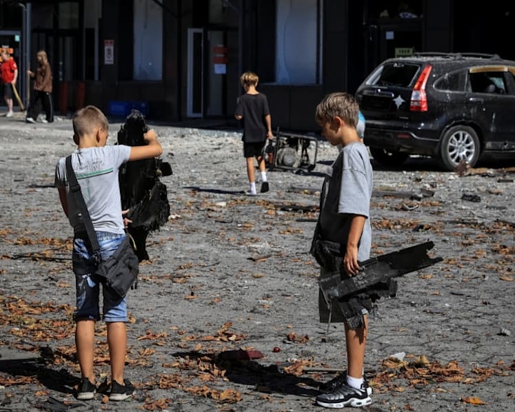 Russian attacks kill six, injure dozens in Ukraine, Moscow says it hits ships, plants