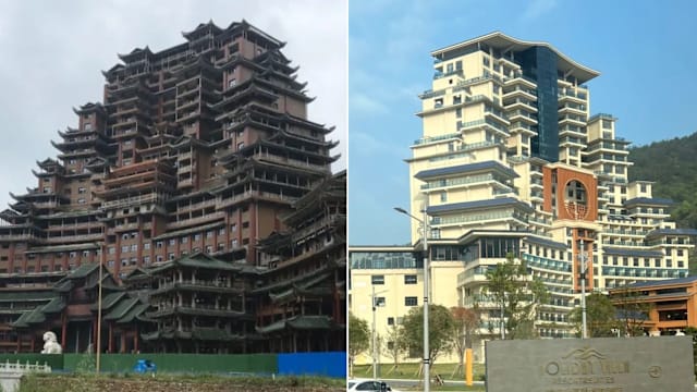 “天下第一烂尾楼”成抢手货　转型酒店后客房被订光