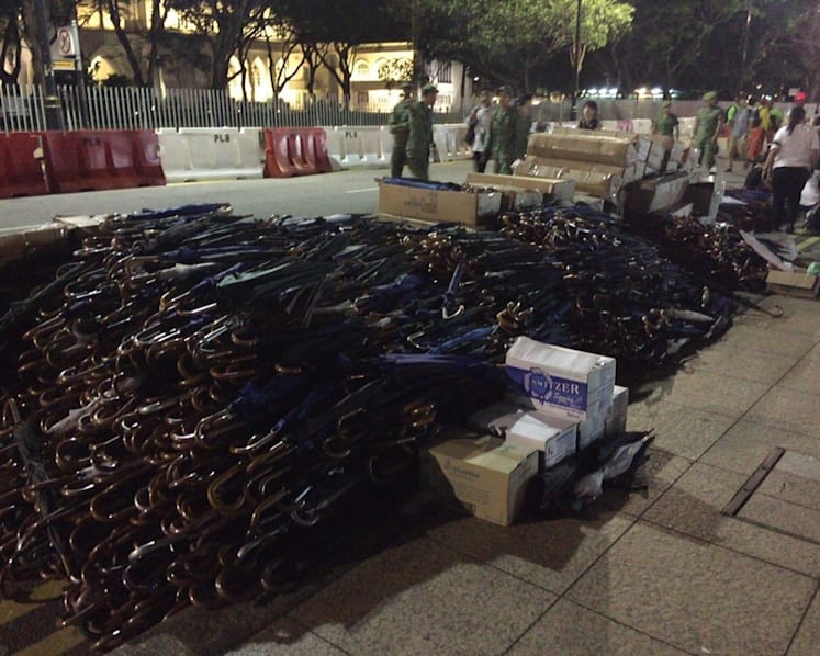 Tear down operation begins after queue to pay respects to Mr Lee Kuan Yew closed