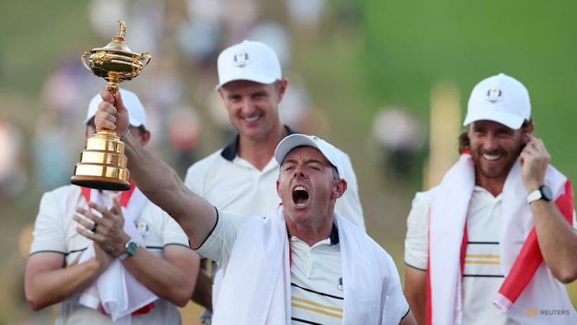 Europe hold off furious US charge to win Ryder Cup